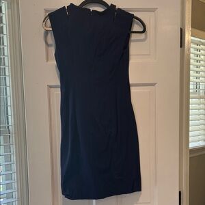 Banana Republic Navy Blue Sleeveless Dress